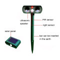 PIR Sensor Scare Away Dog Cat Animal Repeller with Motion Activated Outdoor Ultrasonic Solar Powered  Pest Repeller